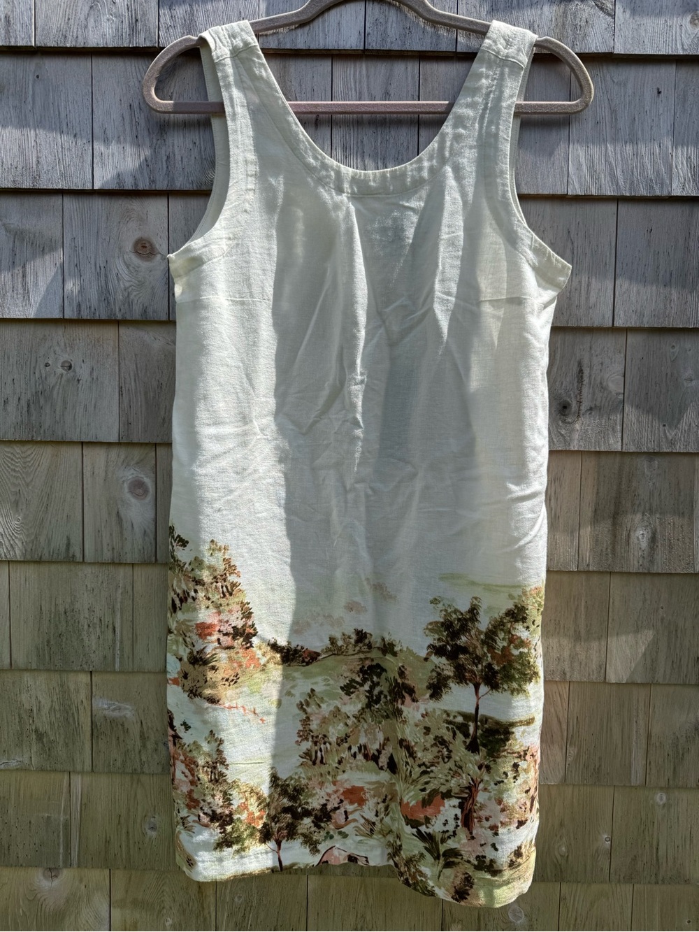 NWT Tahari Sleeveless Linen Dress